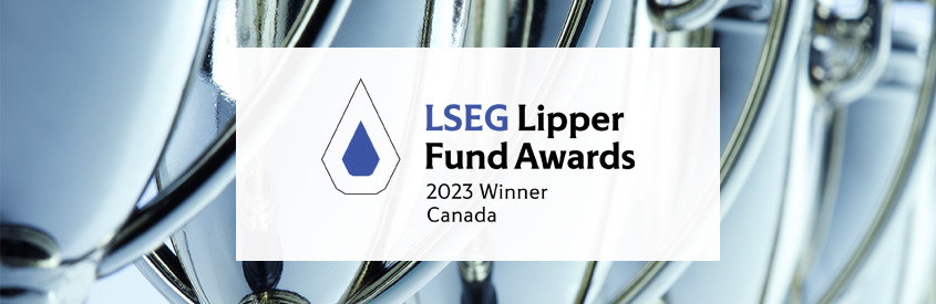 Refinitiv Lipper Fund Awards 2022 Winner Canada