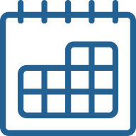 icône d’un calendrier